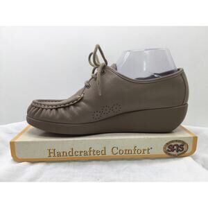 SAS Siesta Lace Up Loafer Womens 8.5N Comfort Shoes New